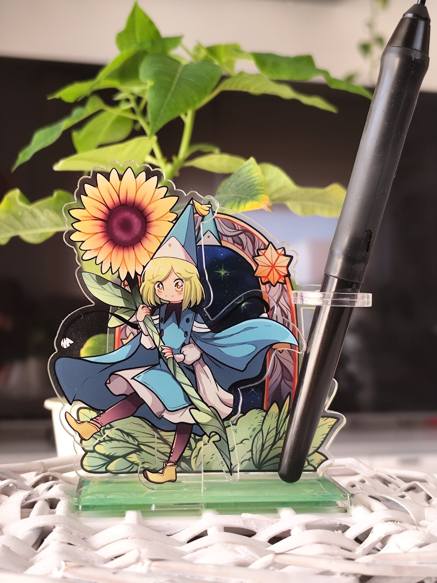 Witch hat atelier-Coco flower pencil standee- Preorder