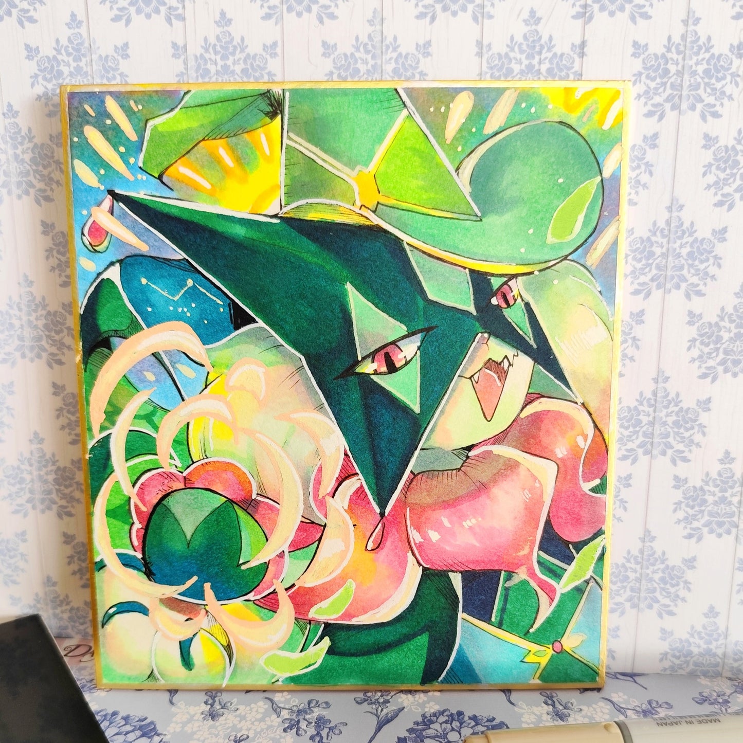 Pokewitches original shikishi
