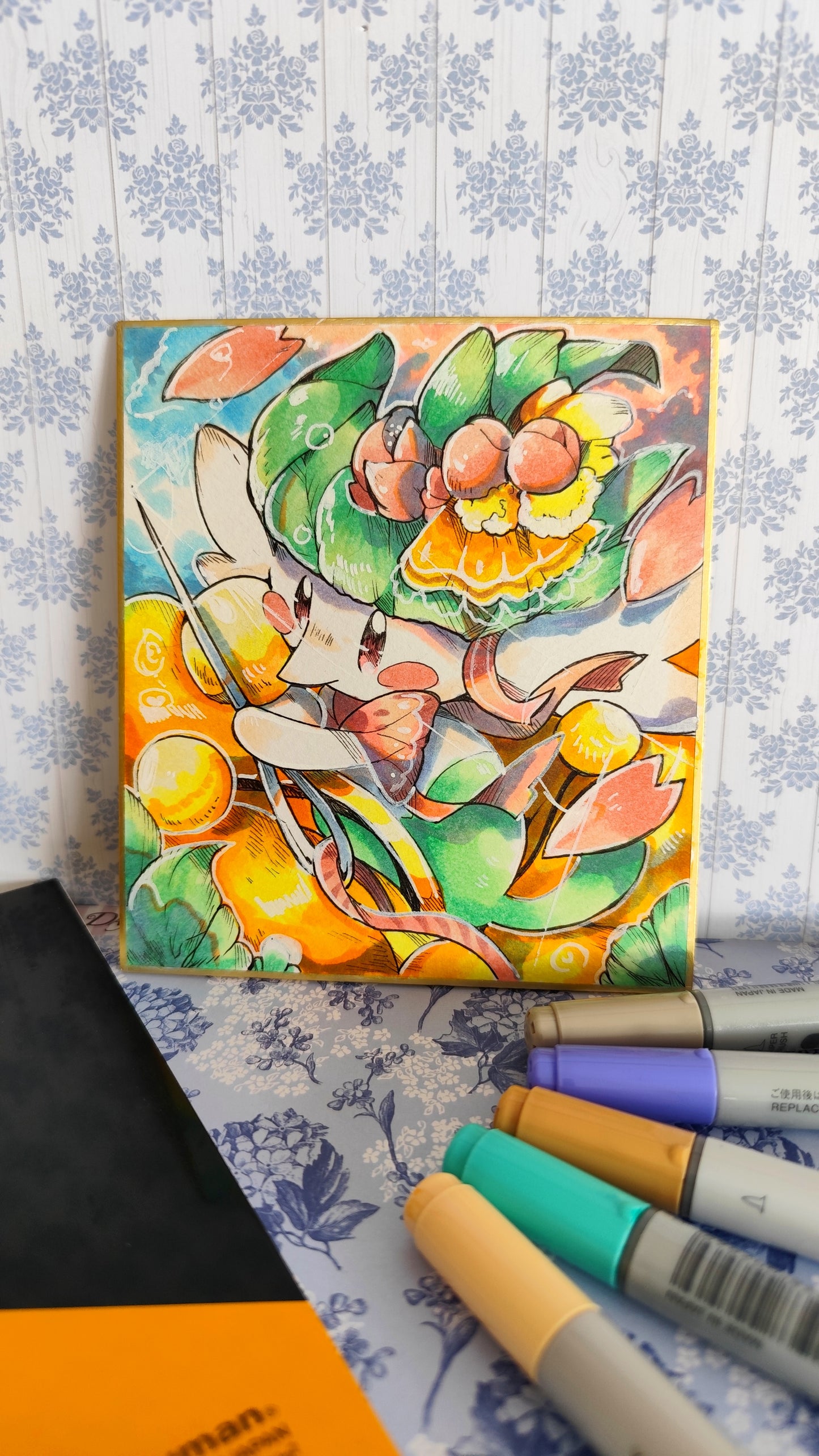 Pokewitches original shikishi