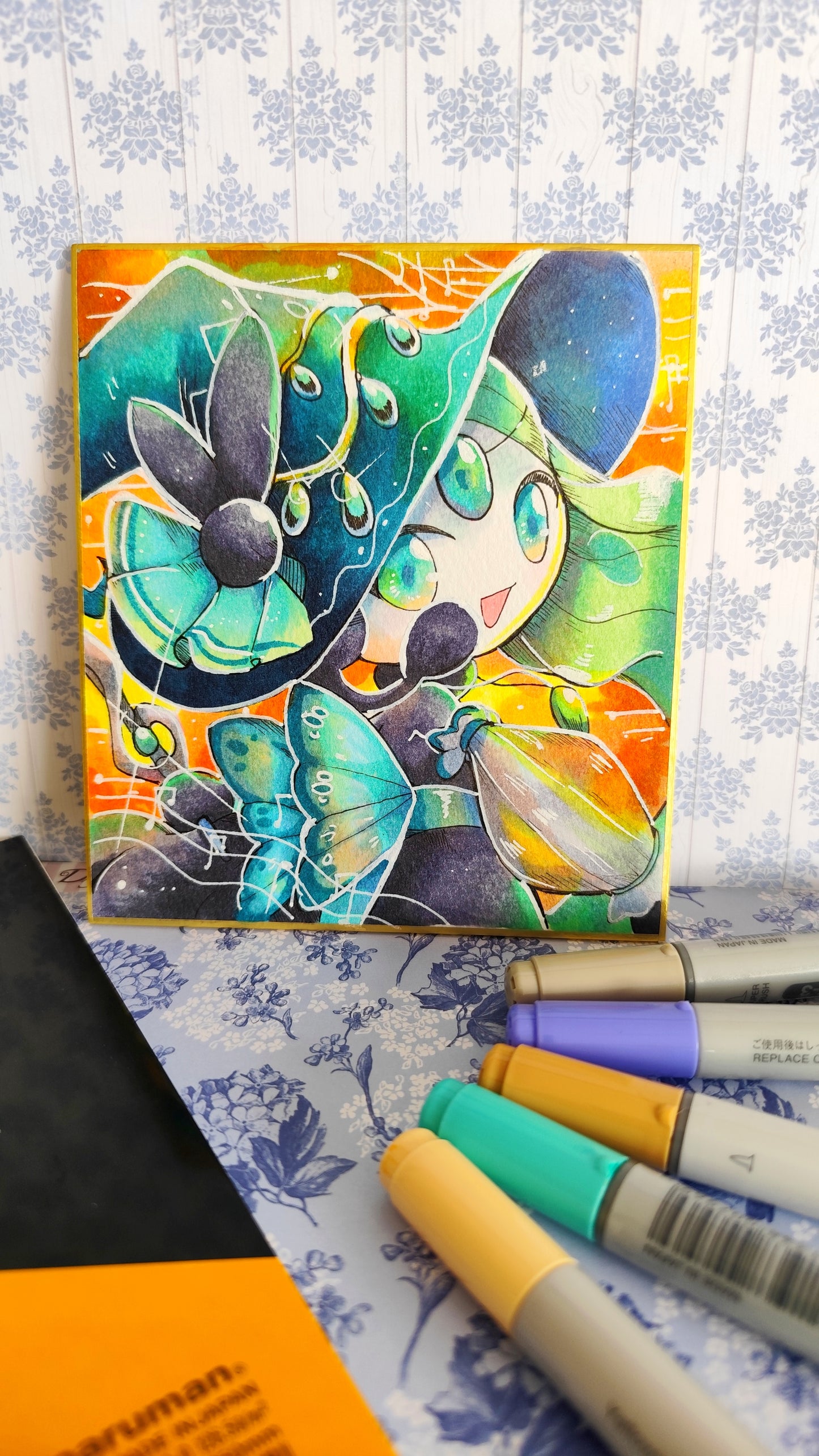 Pokewitches original shikishi