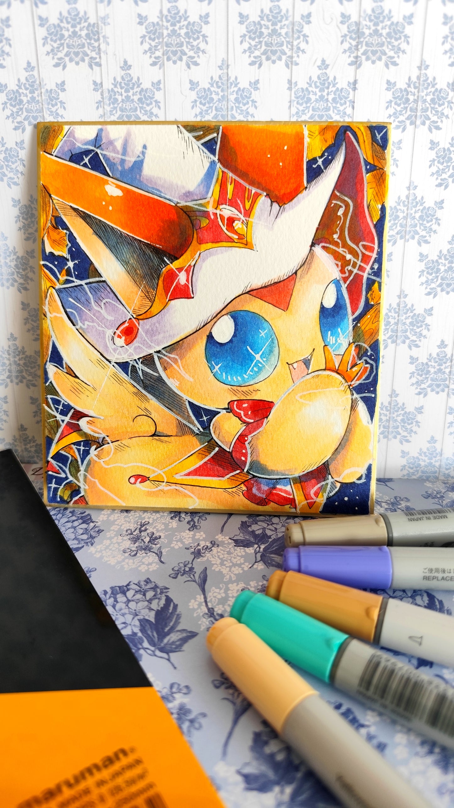 Pokewitches original shikishi