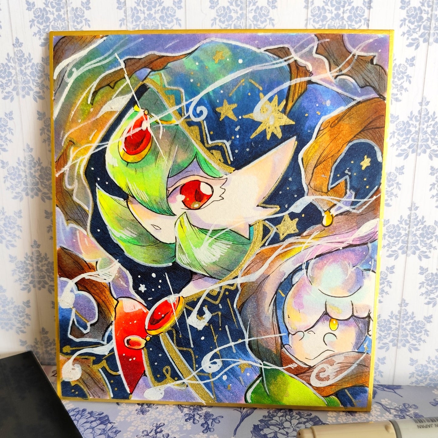 Pokewitches original shikishi