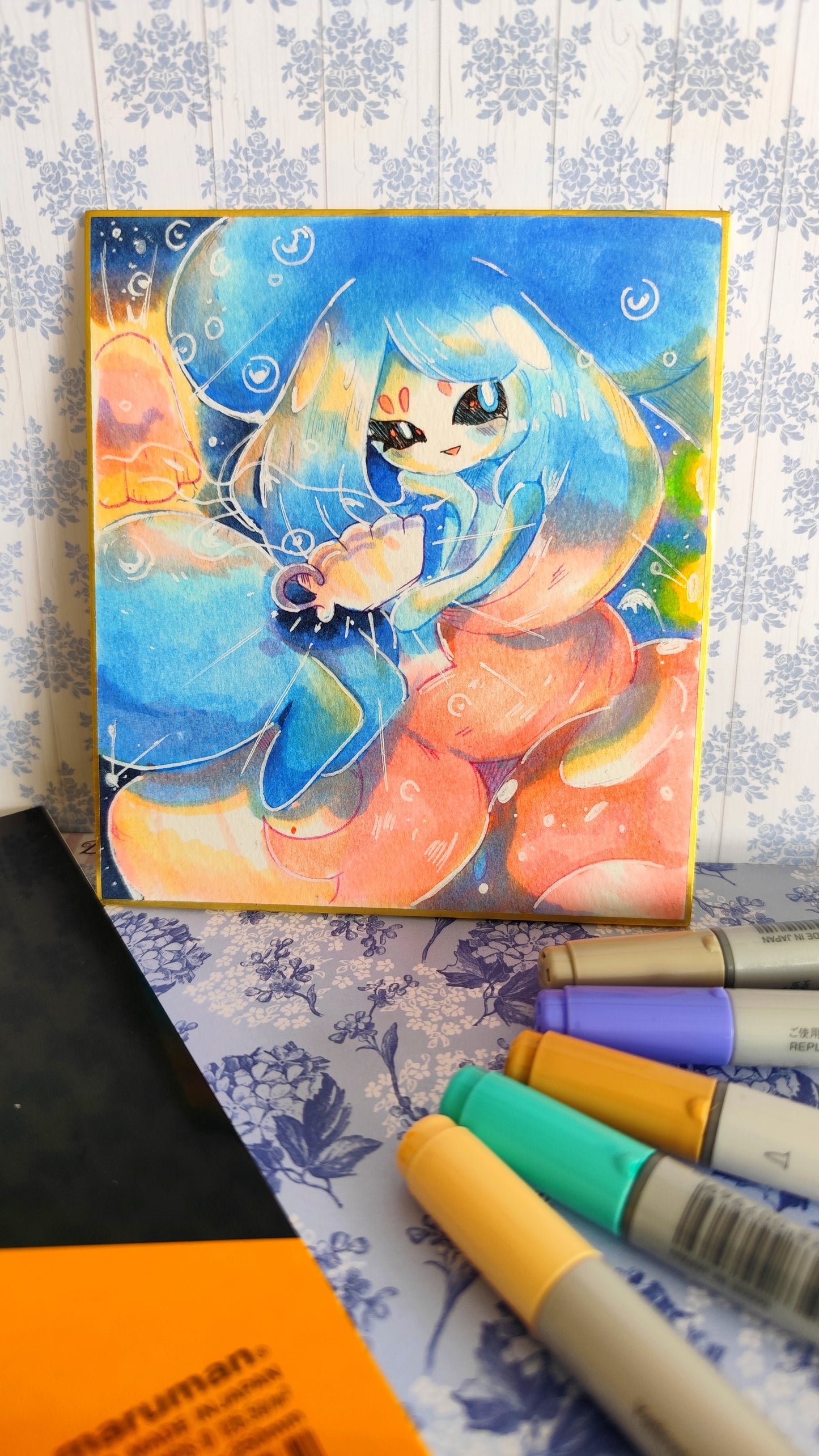 Pokewitches original shikishi