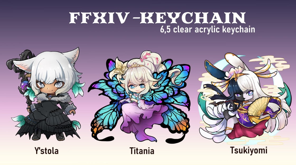 FF XIV keychain