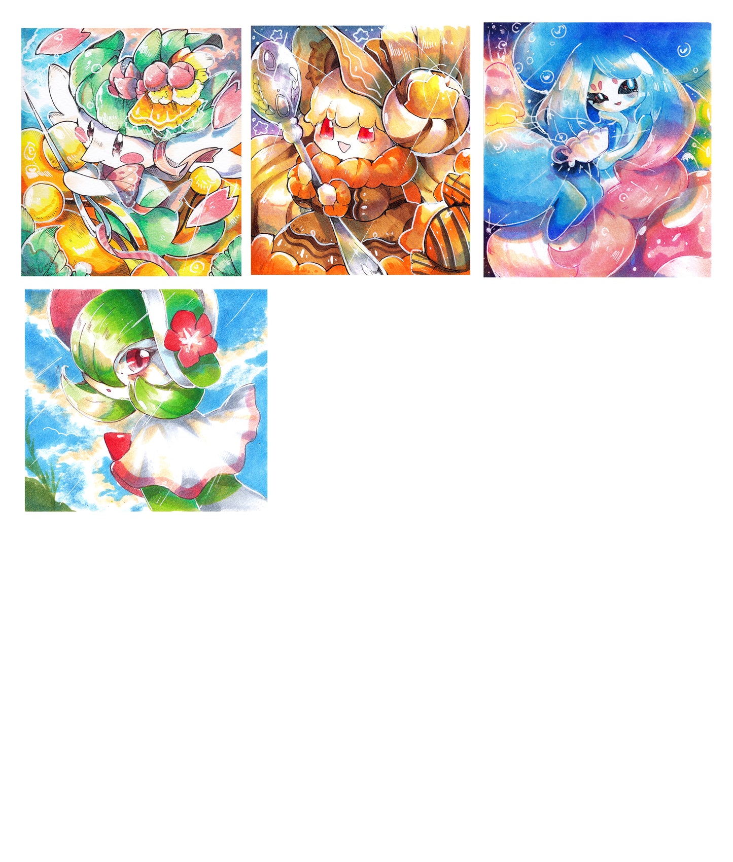 Pokewitches prints