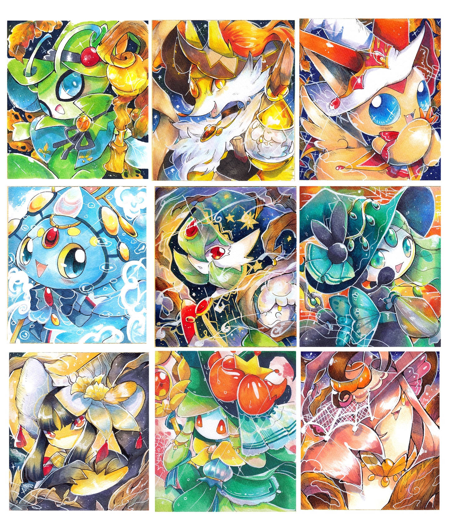 Pokewitches prints