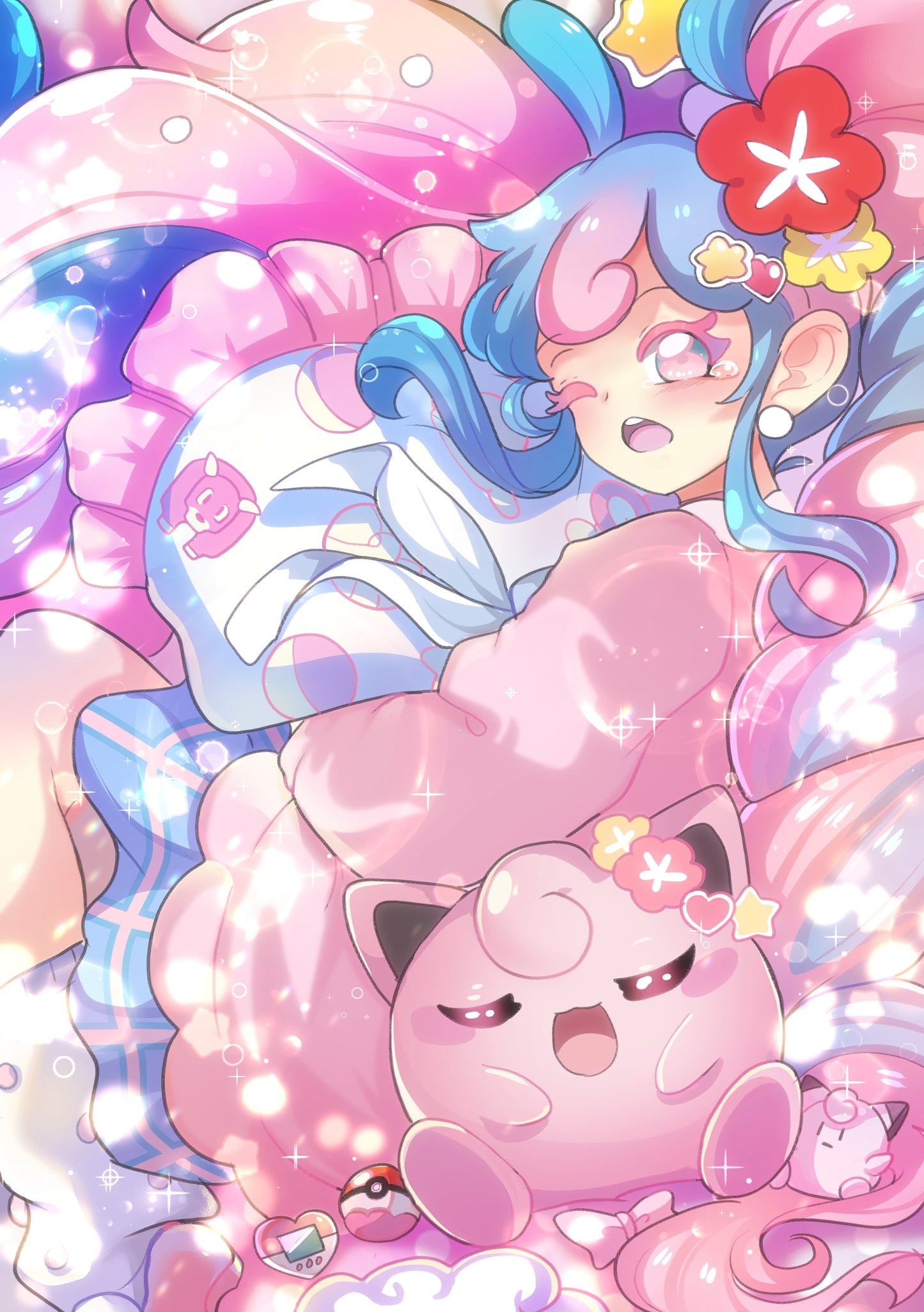 Vocaloid -Pokemon Project Voltage Print