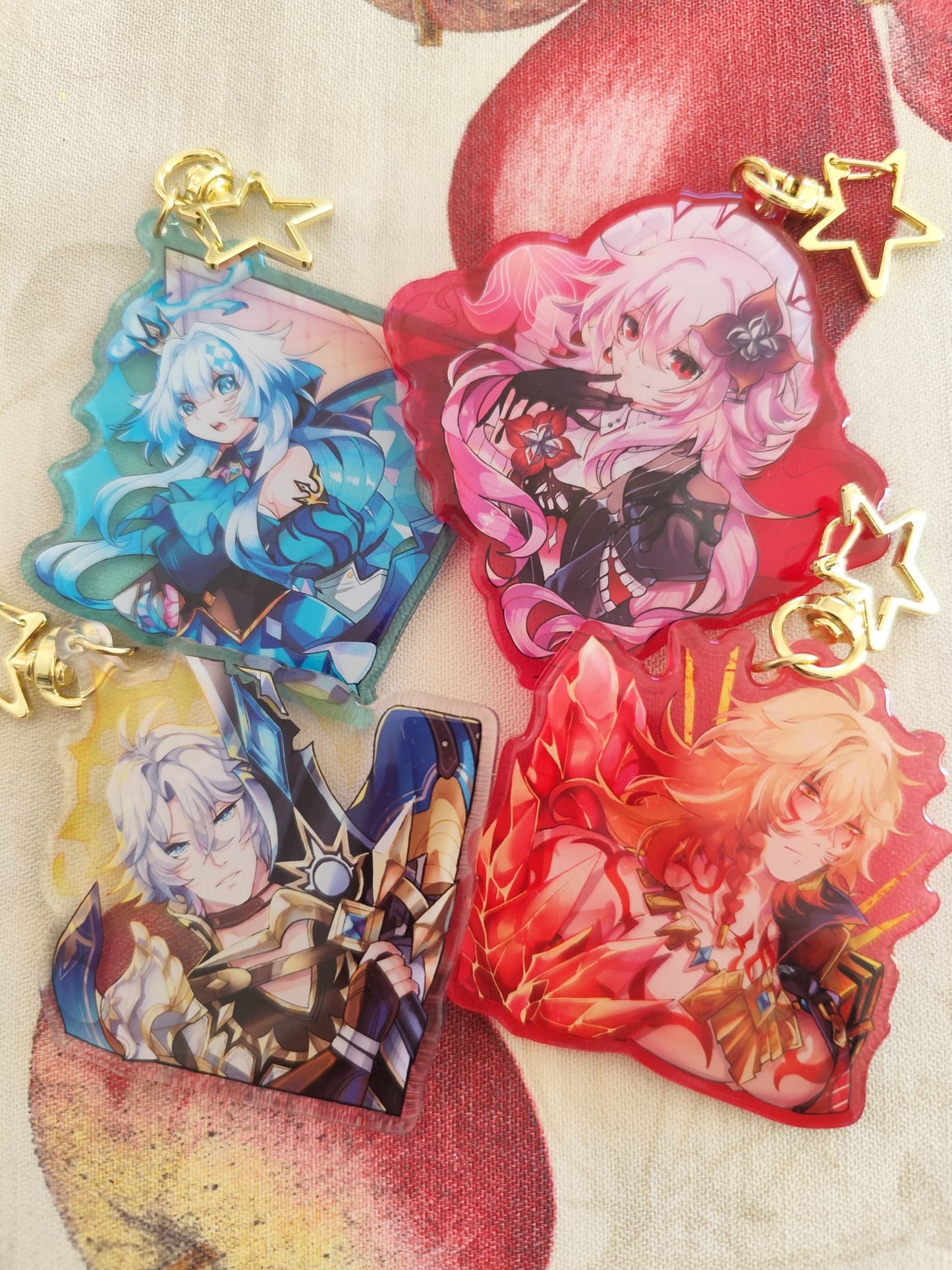 HSR- Amphoreus Keychain set