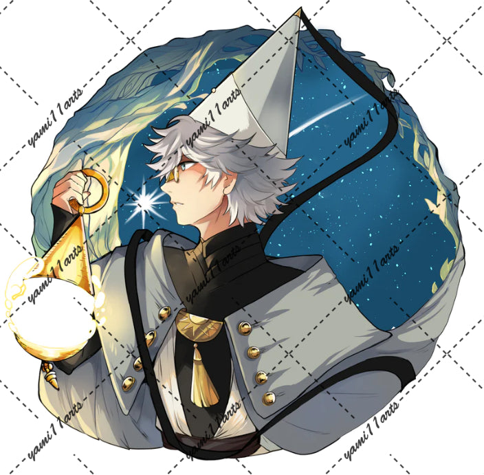 witch hat atelier- Olruggio Qifrey light keychain [preorder]