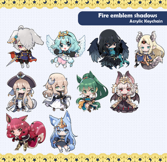 Fire emblem Shadows- Acrylic keychain [Preorder]