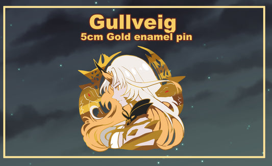 Gullveig Enamel Pin