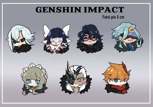 Genshin Impact Fatui Pins  [preorder]